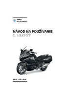 BMW K 1600GT - Navod na pouzivanie SK 2022